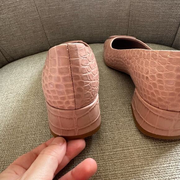 NWOT: Tory Burch Georgia Snake Skin Pump - Picture 7 of 9